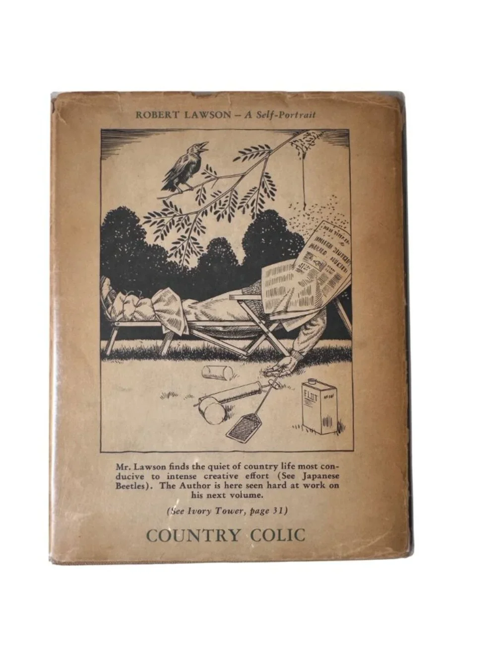 Country Colic Weeders Digest Robert Lawson Stated 1st Ed 1944 HC DJ Illustrated